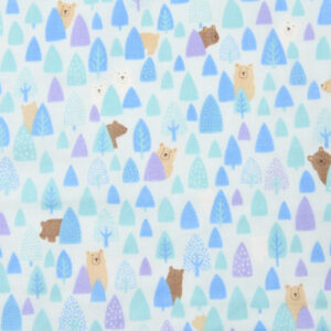 Tissu hide and seek ours - Kokka