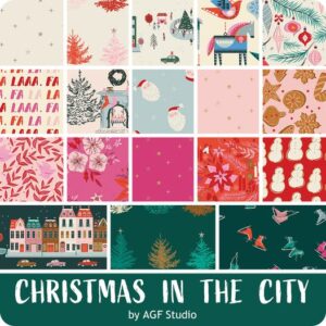 Tissu sapins Christmas in the city - AGF – Image 2