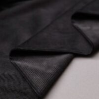 Velours côtelé coton Bio Noir-Mind the Maker