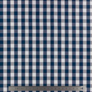 Tissu Vichy bleu – Image 2