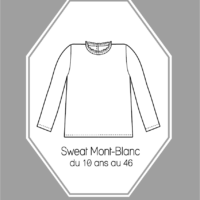 Patron couture Sweat Mont-Blanc du 10 ans au 46 version PDF