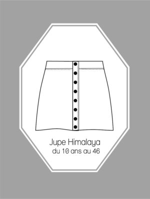 Patron couture Jupe Himalaya du 10 ans au 46 version PDF