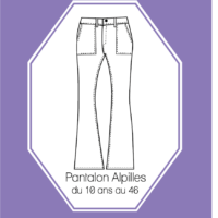 Patron couture Pantalon Alpilles du 10 ans au 46 version papier