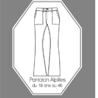 Patron couture Pantalon Alpilles du 10 ans au 46 version PDF