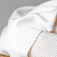 Tissu sweat knit Blanc crème-Mind the maker