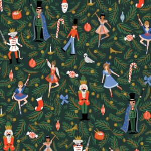 Tissu Holidays classics Nutcraker Rifle Paper Co