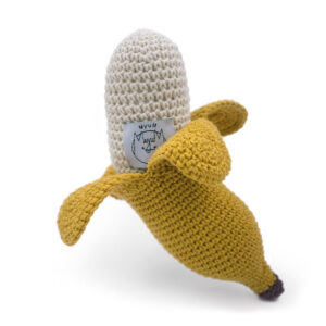 Hochet banane crochet Myum – Image 2
