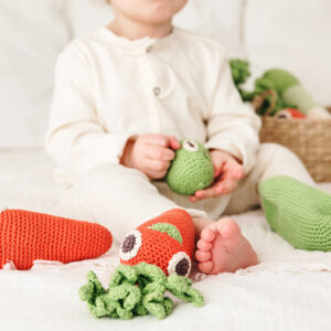 Hochet carotte crochet Myum – Image 4