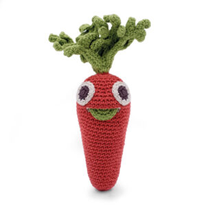 Hochet carotte crochet Myum