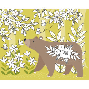 Peinture aquarelle Forêt enchantée – Image 2