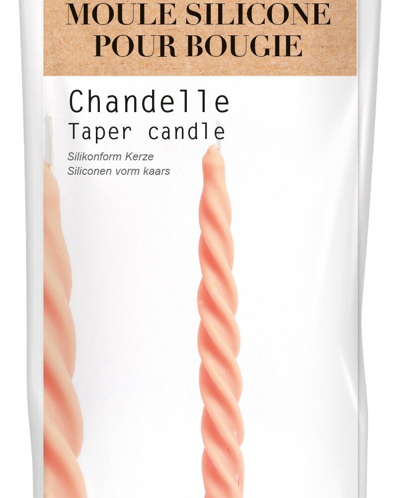 Moule silicone pour bougie chandelle