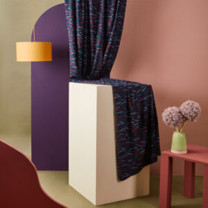 Tissu viscose Fuji Night Atelier Brunette – Image 3