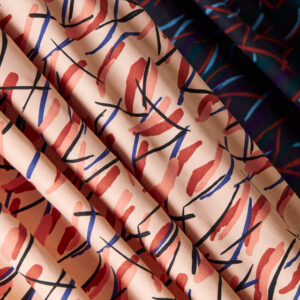 Tissu viscose Fuji Blush Atelier Brunette – Image 3