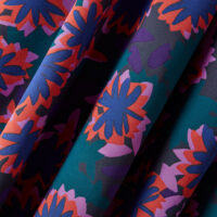 Tissu viscose Waterlily Night Atelier Brunette