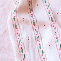 Tissu viscose Bloom Every Day Rayures Lise taylor