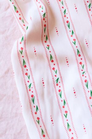 Tissu viscose Bloom Every Day Rayures Lise taylor