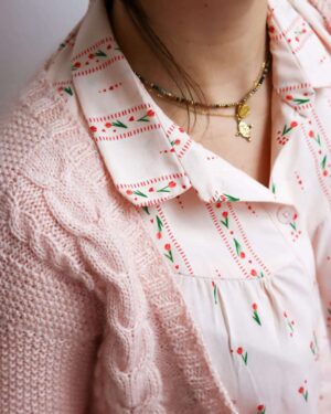 Tissu viscose Bloom Every Day Rayures Lise taylor – Image 4