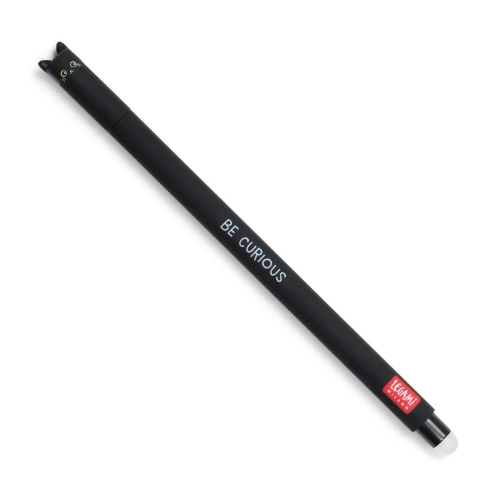 Stylo gel Chat noir Legami