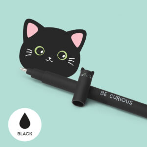Stylo gel Chat noir Legami – Image 3