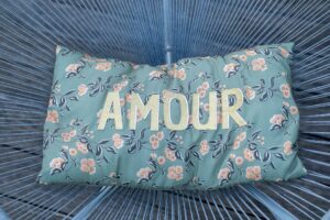 Viscose indienne fond vert Augustine et Balthazar – Image 2