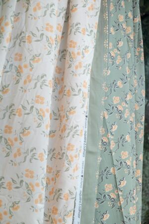 Viscose indienne fond crème Augustine et Balthazar – Image 2