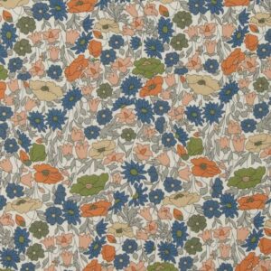 Tissu Liberty of London Tana Lawn Poppy forest