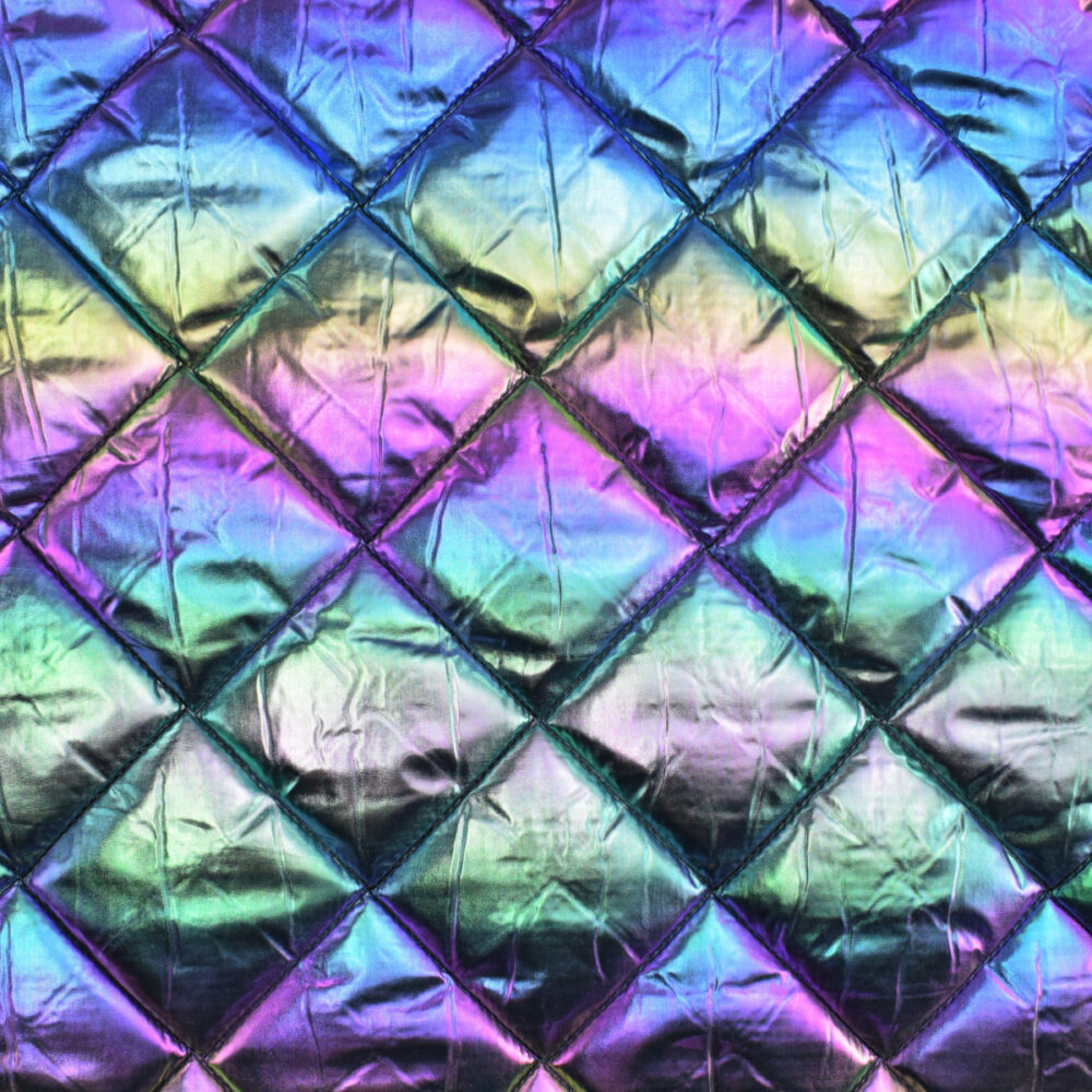 Tissu matelassé disco