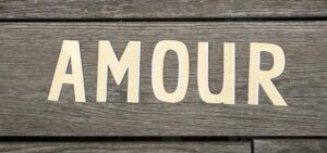 Lettres dorées AMOUR – Image 3