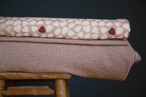 Tissu tissé chocolat moka – Image 3