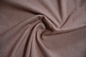 Tissu tissé chocolat moka – Image 2