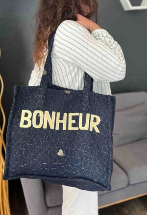 Jacquard coeur or marine Augustine & Balthazar – Image 2