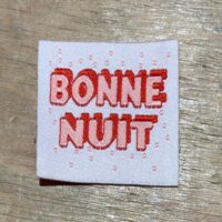 Etiquette bonne nuit