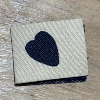 Etiquette coeur marine