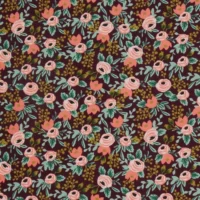 Tissu Primavera bordeaux Rifle Paper Co
