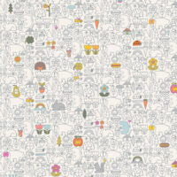 Tissu Kanpeki Nahi Asobo - Cotton and Steel