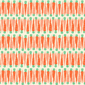 Tissu In the vegetable garden carottes - Cotton and Steel