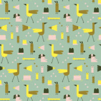 Tissu Puebla Estudio Among flowers - Cotton and Steel