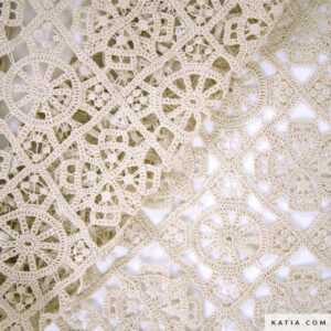 Tissu en dentelle crochet - Katia – Image 6