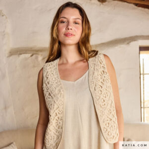 Tissu en dentelle crochet - Katia – Image 5