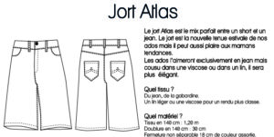Patron couture Jort Atlas du 10 ans au 46 version PDF – Image 2
